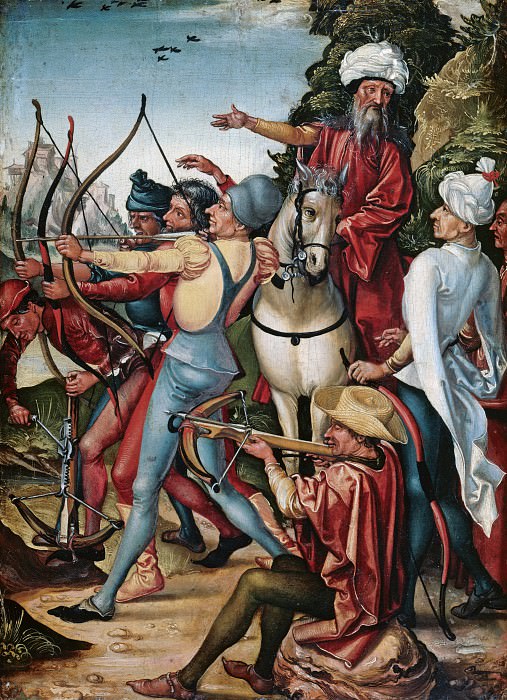 Master des Sebastians-Diptychons - The Martyrdom of St. Sebastian. Part 3