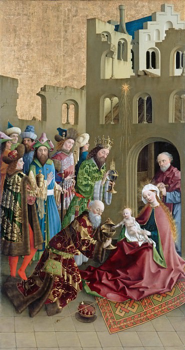 Master of the Darmstadt Passion - The Adoration of the Magi. Part 3