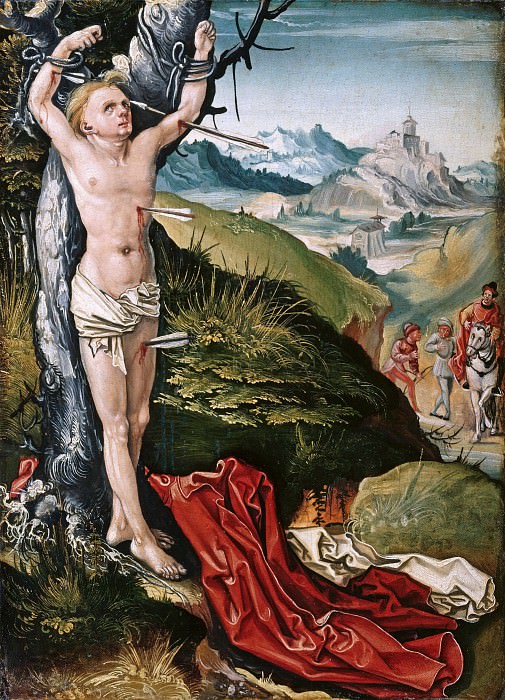 Мастер диптиха св Себастьяна - Мученичество св Себастьяна. Часть 3