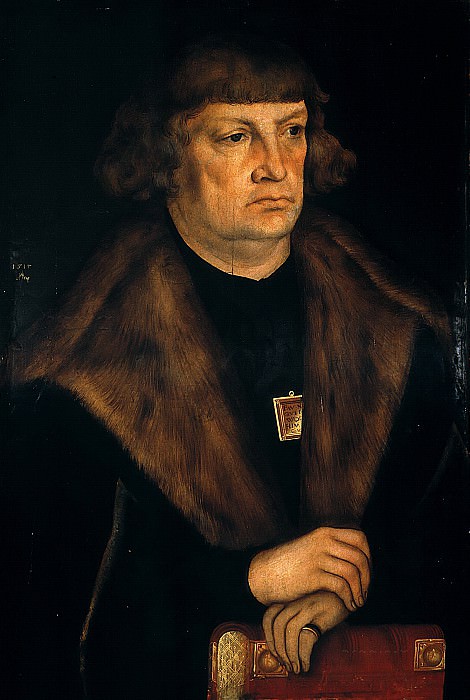 Lucas Cranach I (1472-1553) - Portrait of Mayor Weissenfels. Part 3