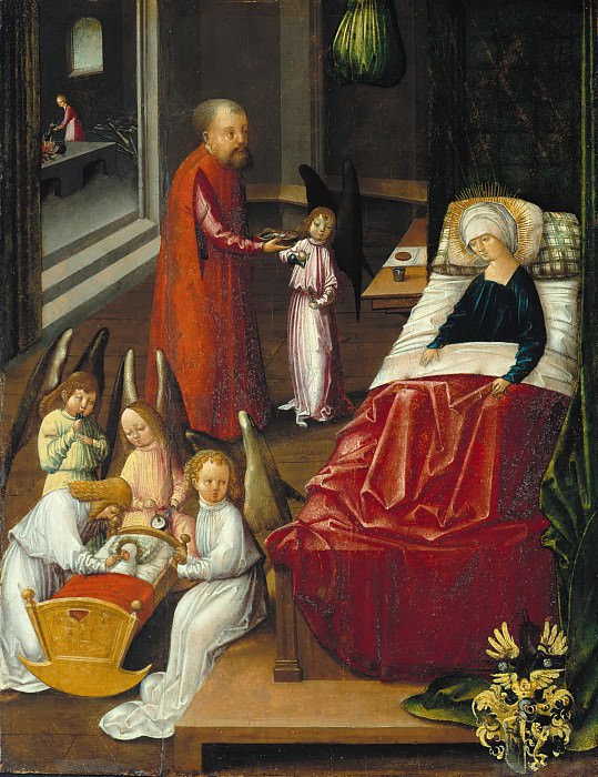 Mair von Landshut - The Birth of Mary. Part 3