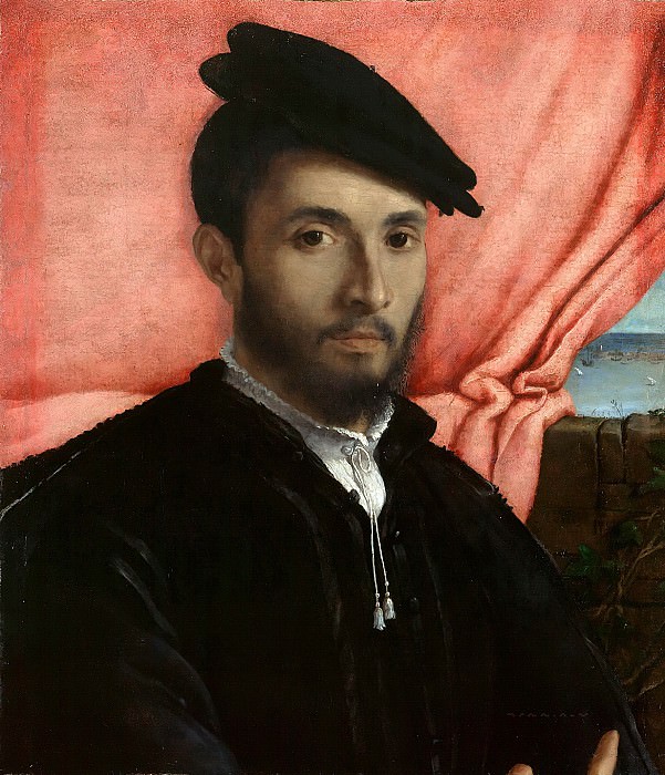Lorenzo Lotto (c.1480-1557) - Portrait of a young man. Part 3