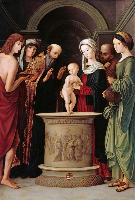 Lorenzo Costa (1460-1535) - The Presentation of Christ in the Temple. Part 3