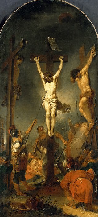 Januarius Zick – The Crucifixion, Part 3