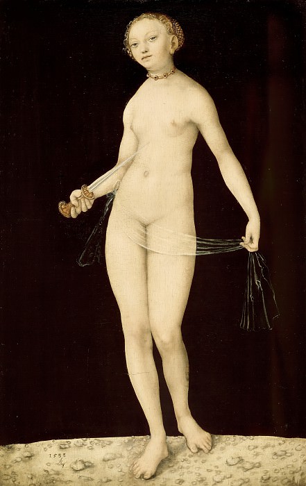 Lucas Cranach I (1472-1553) - Lucretia. Part 3