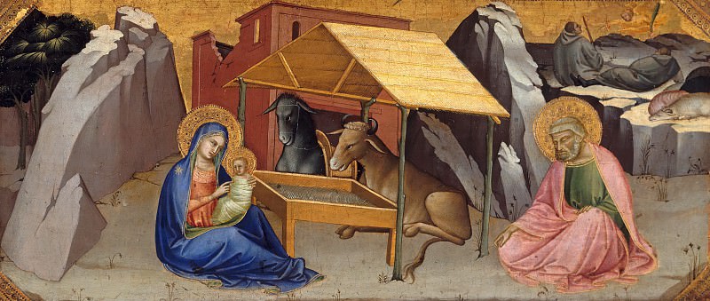 Lorenzo Monaco (1370-1425) - The birth of Christ. Part 3