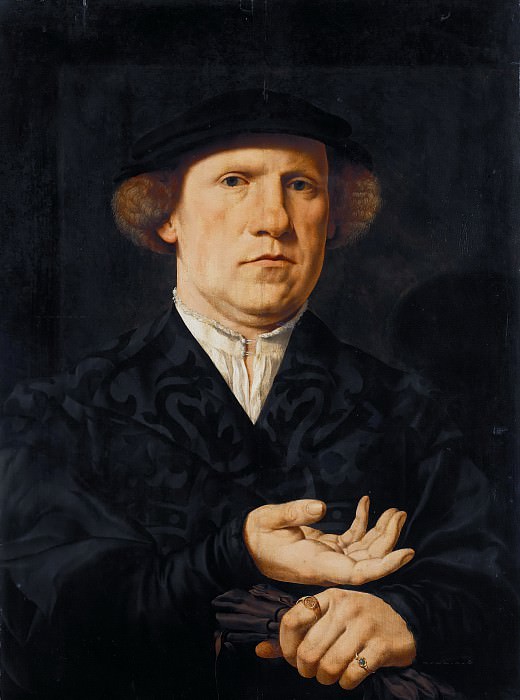 Jan Vermeyen (c.1500-1559) - The Antwerp merchant Hieronymus Tucher. Part 3