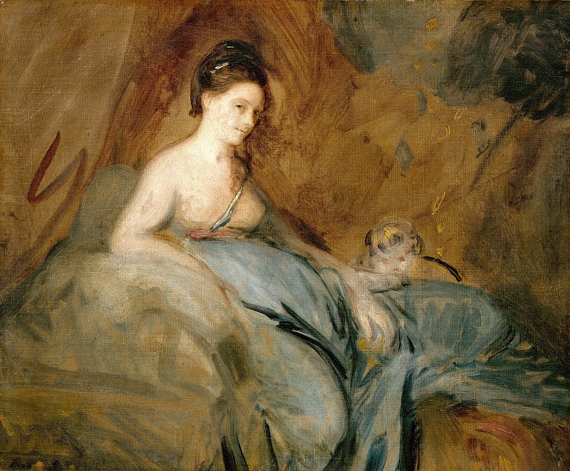 Joshua Reynolds – The actress Kitty Fisher as Danae, Part 3