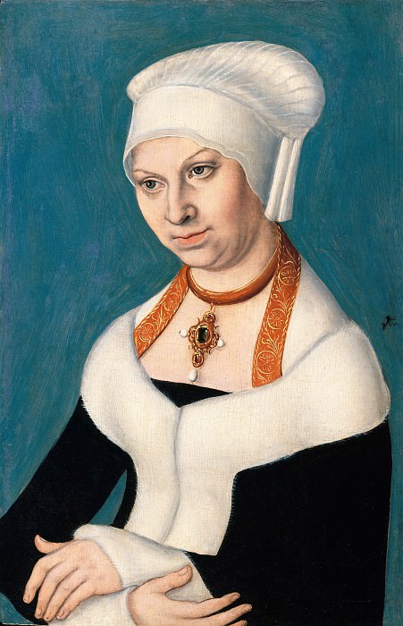 Lucas Cranach I (workshop) - Barbara Duchess of Saxony. Part 3