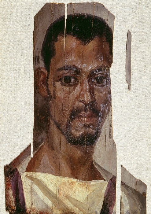 Египет, Антинополис -- Мужской портрет. часть 2 Лувр
