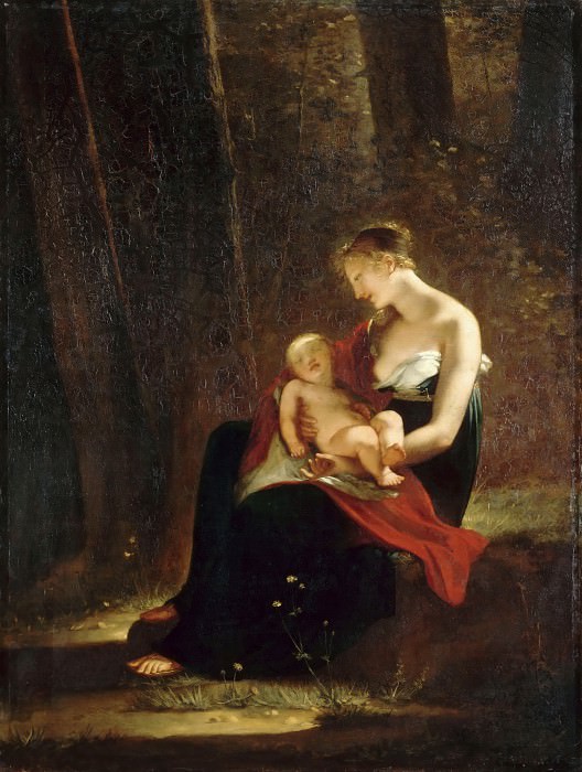 Майер, Констанс (1776 Шони - 1821 Париж) -- Счастливая мать. часть 2 Лувр
