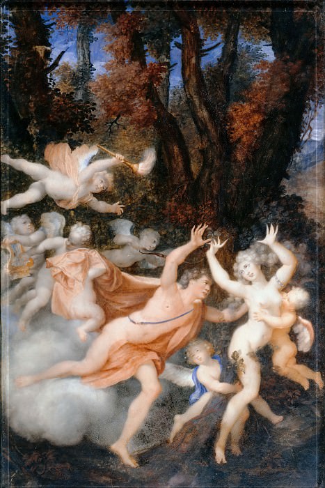 Jean-Honoré Fragonard -- Apollo and Daphne. Part 2 Louvre