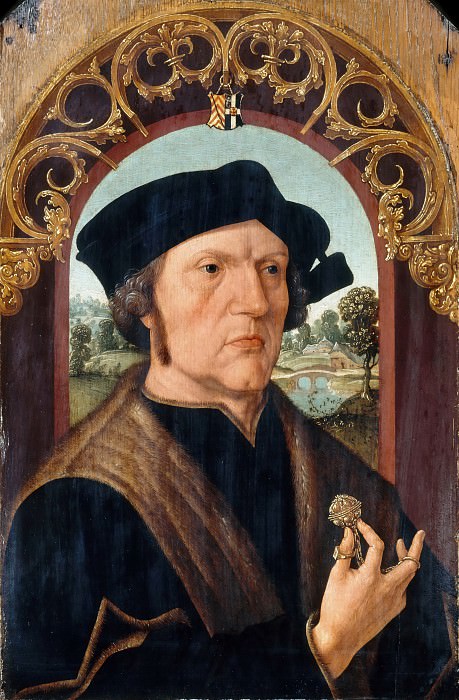 Jacob Cornelisz. van Oostsanen -- Portrait of Jan Gerritsz. van Egmond. Part 2 Louvre