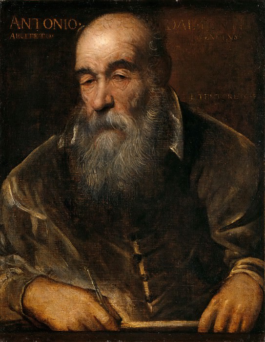 Бассано, Якопо, последователь -- Портрет Антонио да Понте. часть 6 Лувр