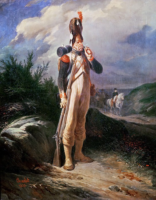 Шарле, Николя-Туссен (Париж 1792-1845) -- Гренадер. часть 6 Лувр