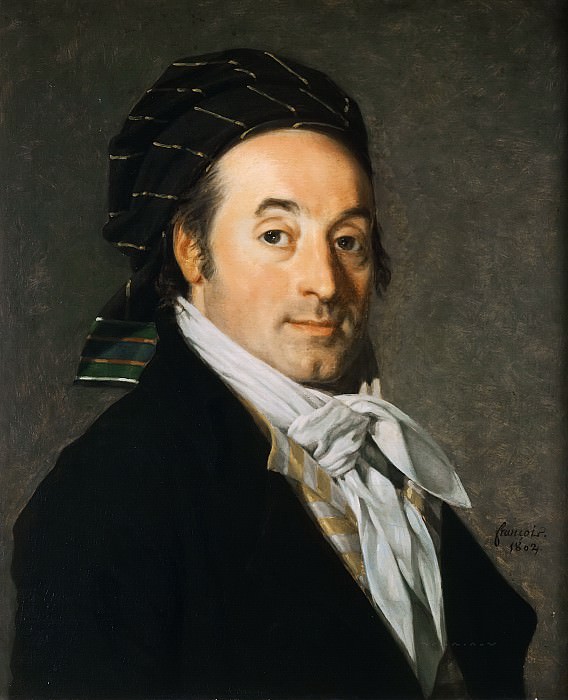 Франсуа-Анри Ж... (работал 1785-1806) -- Мужской портрет. Part 6 Louvre