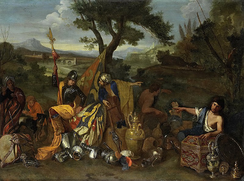Leone, Andrea di -- De marskramers, 1635 - 1650. Rijksmuseum: part 1