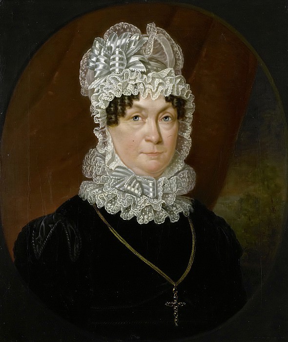 Май, Ян Виллем -- Анн Брандер, супруга Иова Сиберна Мая, 1823. Рейксмузеум: часть 1