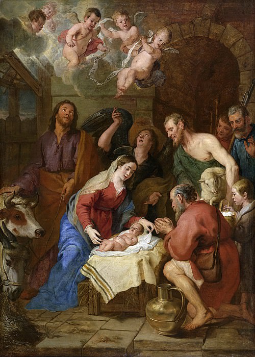 Crayer, Gaspar de -- De aanbidding der herders, 1630-1669. Rijksmuseum: part 1