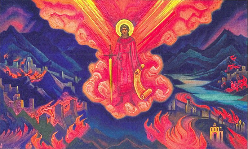 12 # Terrible (Last angel). Roerich N.K. (Part 5)