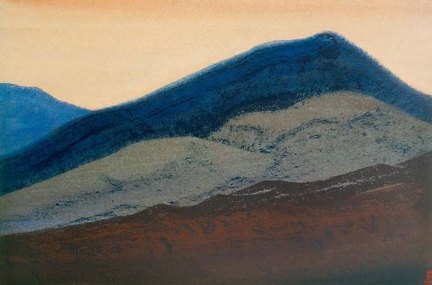 Hills Hills # 26 (getting dark). Roerich N.K. (Part 5)
