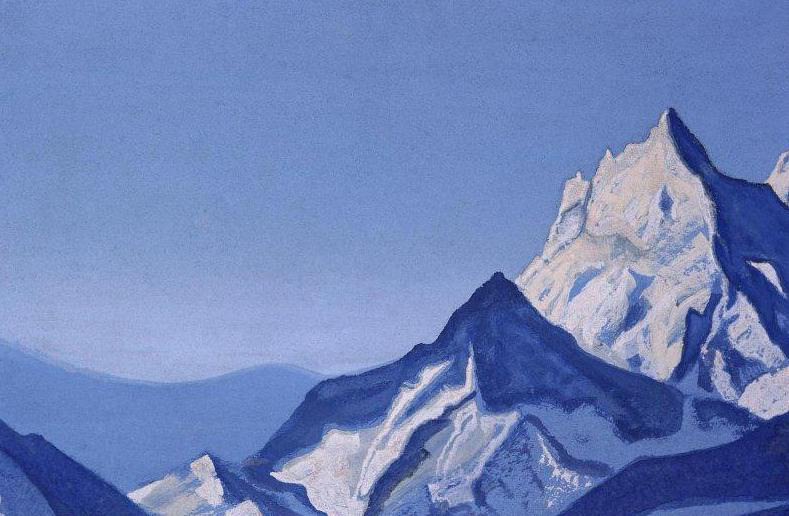 Tibet # 90 Tibet (Mountain basin). Roerich N.K. (Part 5)