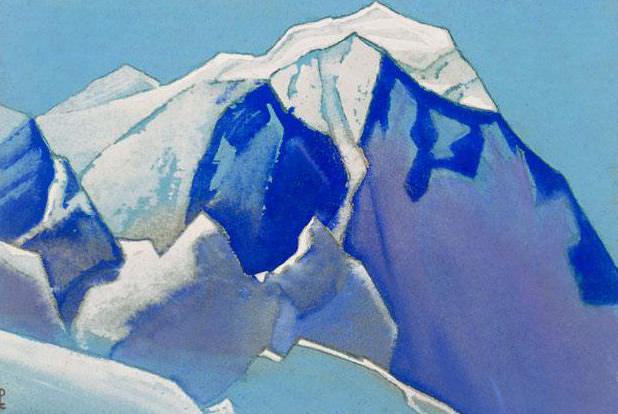 Himalayas # 84 Snowy gems. Roerich N.K. (Part 5)