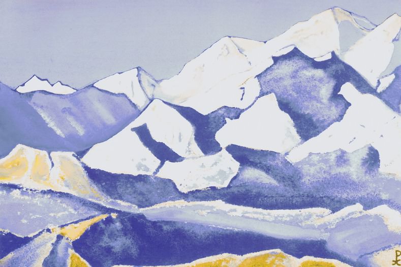 The Himalayas # 60 The Space of Eternal Snows. Roerich N.K. (Part 5)
