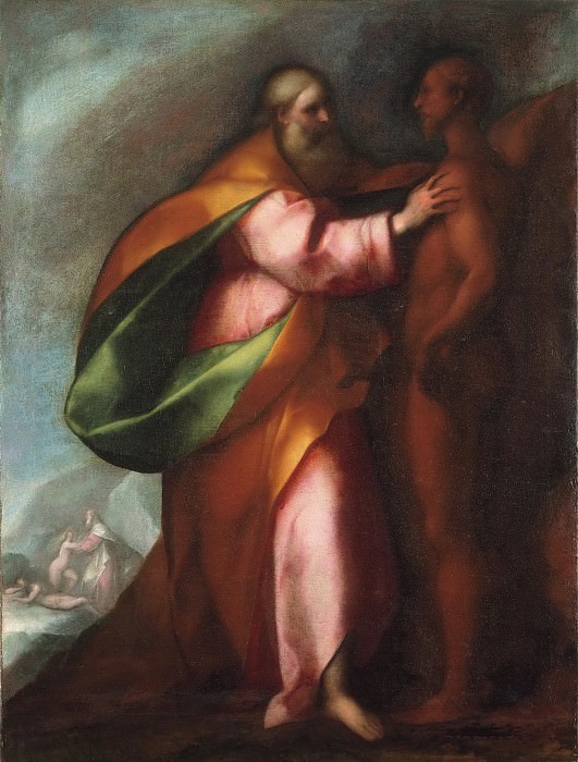Attributed to Carlo Cornara, Italian (active Milan and environs), 1605-1673 -- The Creation of Adam. Philadelphia Museum of Art