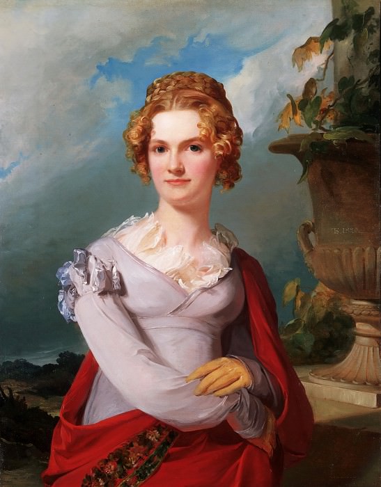 Thomas Sully, American (born England), 1783-1872 -- Portrait of Maria Donath Koecker. Philadelphia Museum of Art