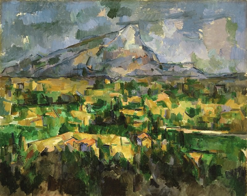 Paul Cézanne, French, 1839-1906 -- Mont Sainte-Victoire. Philadelphia Museum of Art