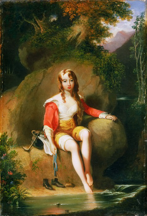 Jacob Eichholtz, American, 1776-1842 -- Dorothea. Philadelphia Museum of Art