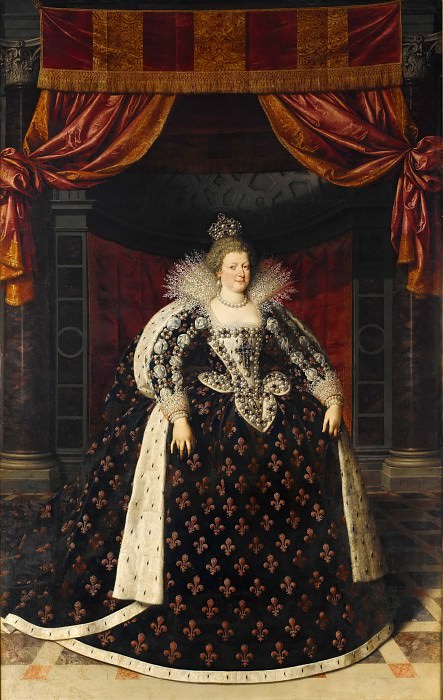 Пурбус Франс II (1569 Антверпен - 1622 Париж) -- Мария Медичи, королева Франции. часть 3 Лувр