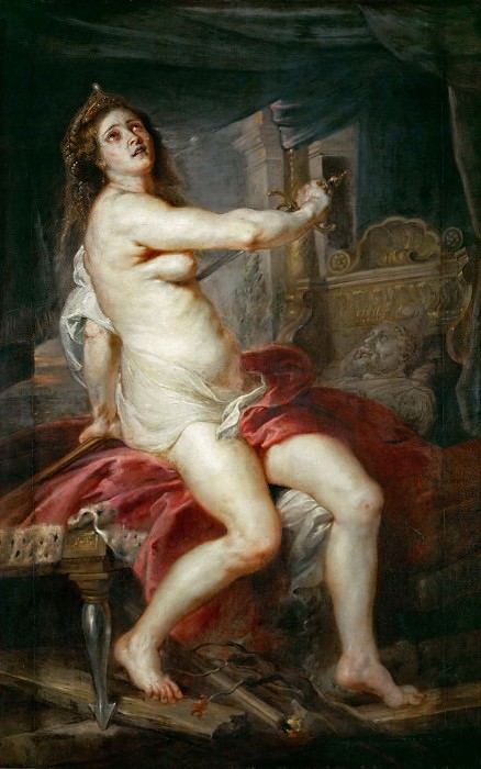 Death of Dido. Peter Paul Rubens
