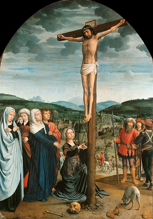 Gerard David (c.1460-1523) - Christ on the Cross. Part 2