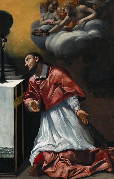 Giovanni Lanfranco (1582-1647) - The St. Charles Borromaus. Part 2