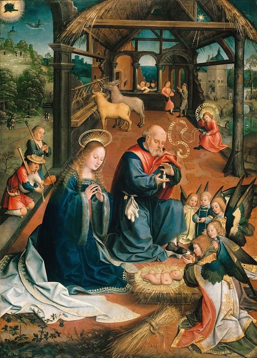 Jacob van Utrecht (c.1480-c.1540) - Nativity. Part 2
