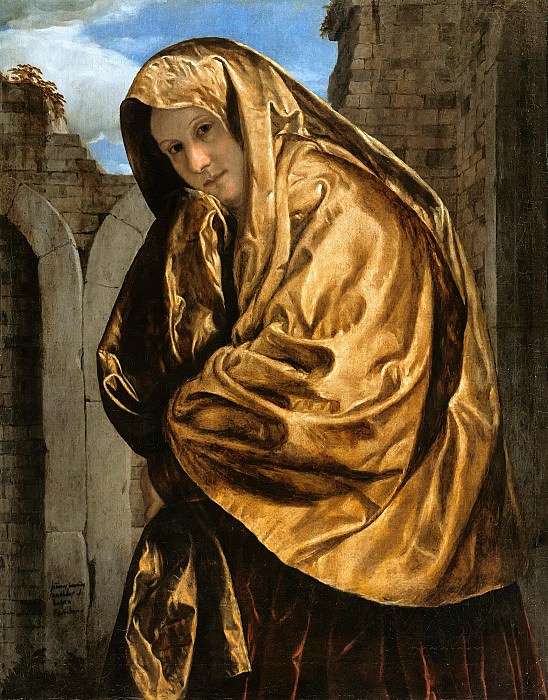 Giovanni Girolamo Savoldo (c.1480-1548) - The Venetian Woman (Mary Magdalene). Part 2