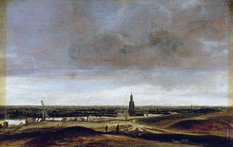 Hercules Seghers (ок1590-1638) - View of Rhenen. Part 2