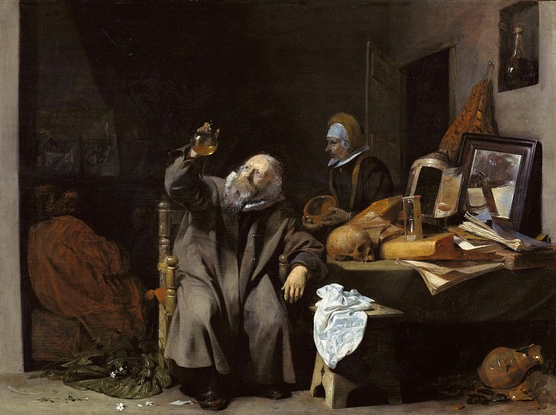 Gerard ter Borch II (1617-1681) - The consultation. Part 2