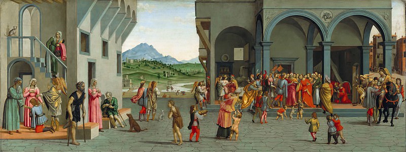 Francesco Granacci (1477-1543) - Scenes from the life of the Tobias. Part 2