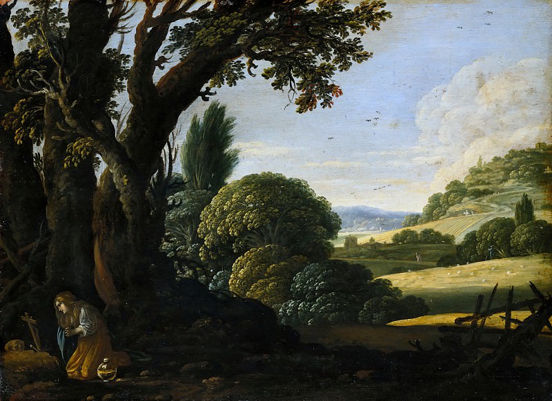 Jacob Symonsz Pynas (c.1585-after1650) - Landscape with penitent Magdalene. Part 2