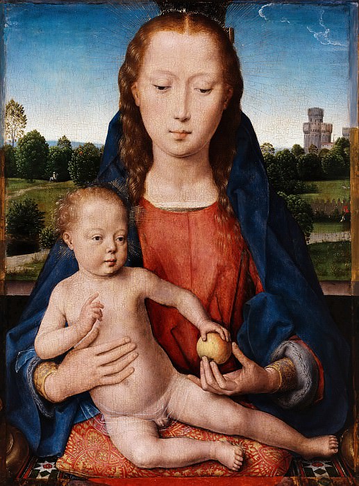 Hans Memling (1433-35 - 1494) - Maria with the child. Part 2