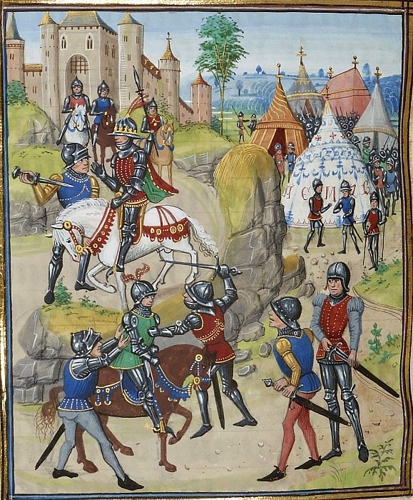 A330L The capture of the King of Castile and Leon Pedro the Cruel. Froissart’s Chronicles