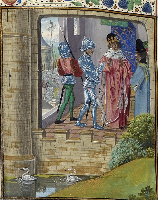 D323L Arrest of Richard II of England. Froissart’s Chronicles