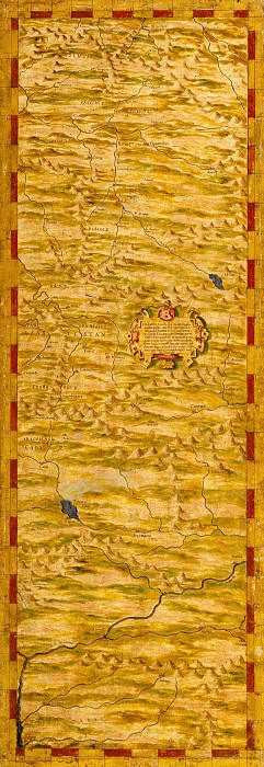 Часть Азии. Древние карты мира в высоком разрешении - Старинные карты