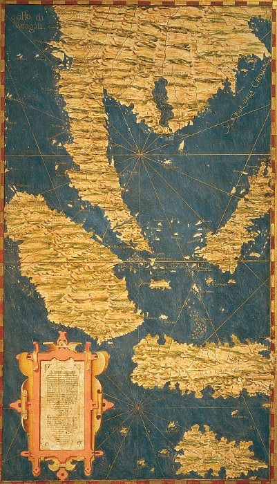 Индокитай и Индонезия. Древние карты мира в высоком разрешении - Старинные карты