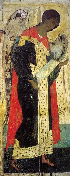 Andrei Rublev (1360s - 1430s) -- Deesis order. Orthodox Icons