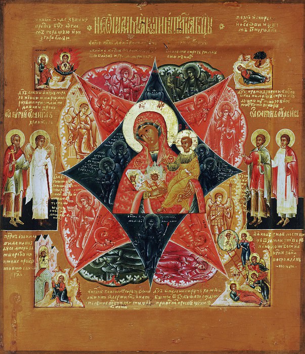 Икона Божией Матери Неопалимая Купина. Иконы