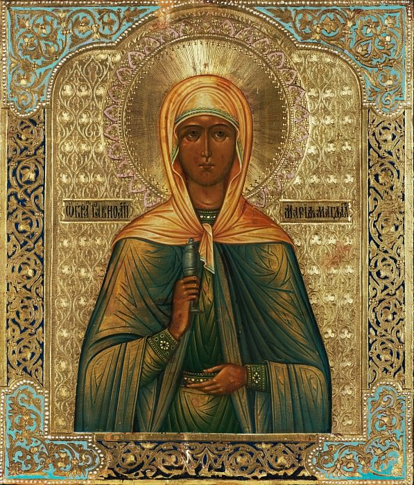 Святая Мария Магдалина. Иконы